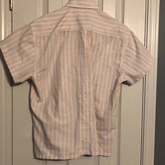 Versace Pastel Stripe Breezy Button-Up - Picture 7 of 10